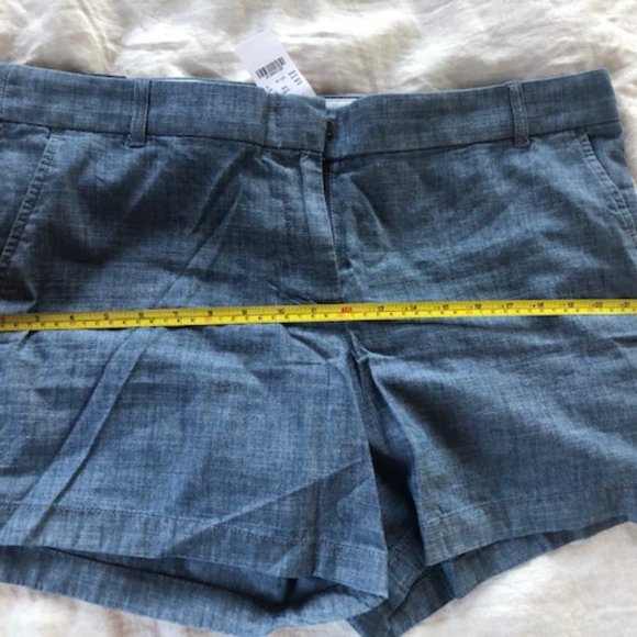 J.Crew Chambray Shorts, Size 16, 5” length - NWT - Picture 4 of 6